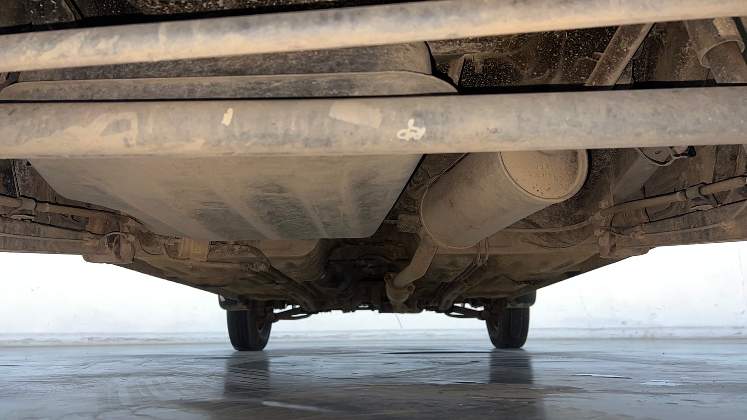 Used 2021 Maruti Suzuki Alto 800 VXi Petrol Manual extra REAR UNDERBODY VIEW (TAKEN FROM REAR)