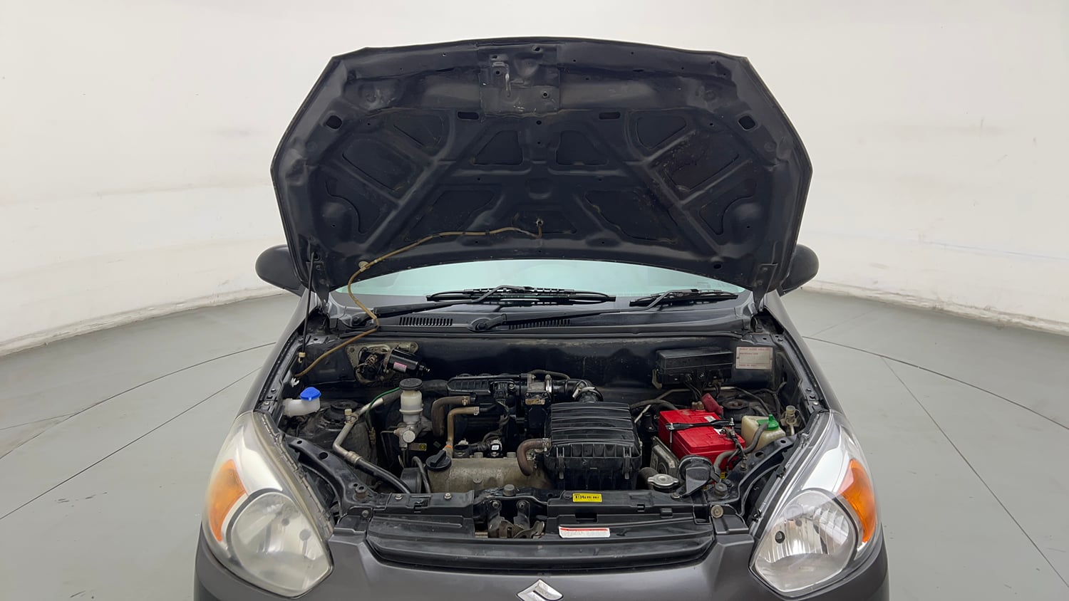 Used 2018 Maruti Suzuki Alto 800 VXi Petrol Manual engine ENGINE & BONNET OPEN FRONT VIEW