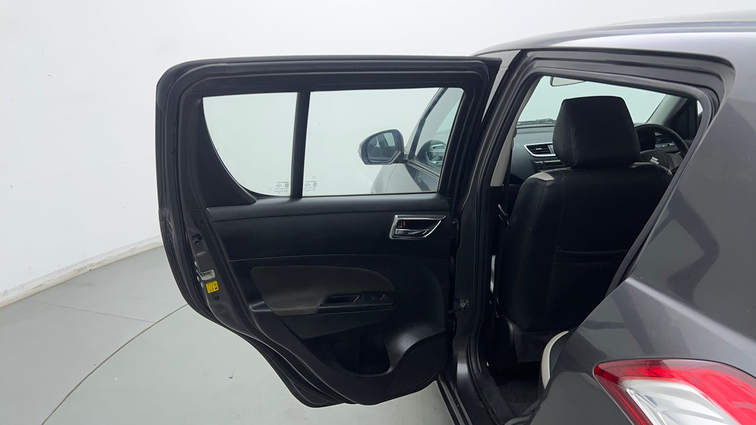 Used 2015 Maruti Suzuki Swift VXi Petrol Manual interior LEFT REAR DOOR OPEN VIEW