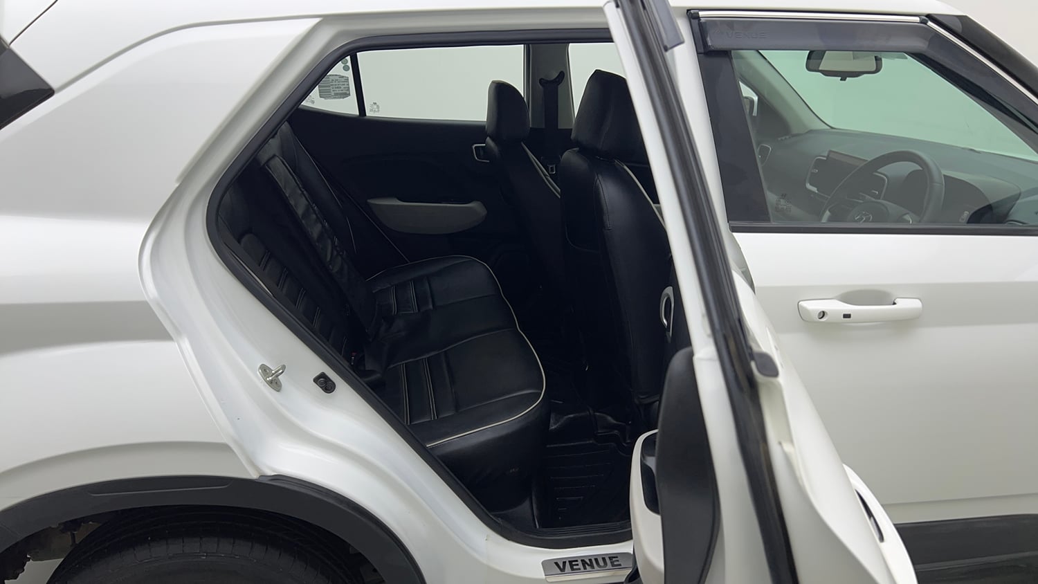 Used 2022 Hyundai Venue SX 1.2 Petrol Petrol Manual interior RIGHT SIDE REAR DOOR CABIN VIEW