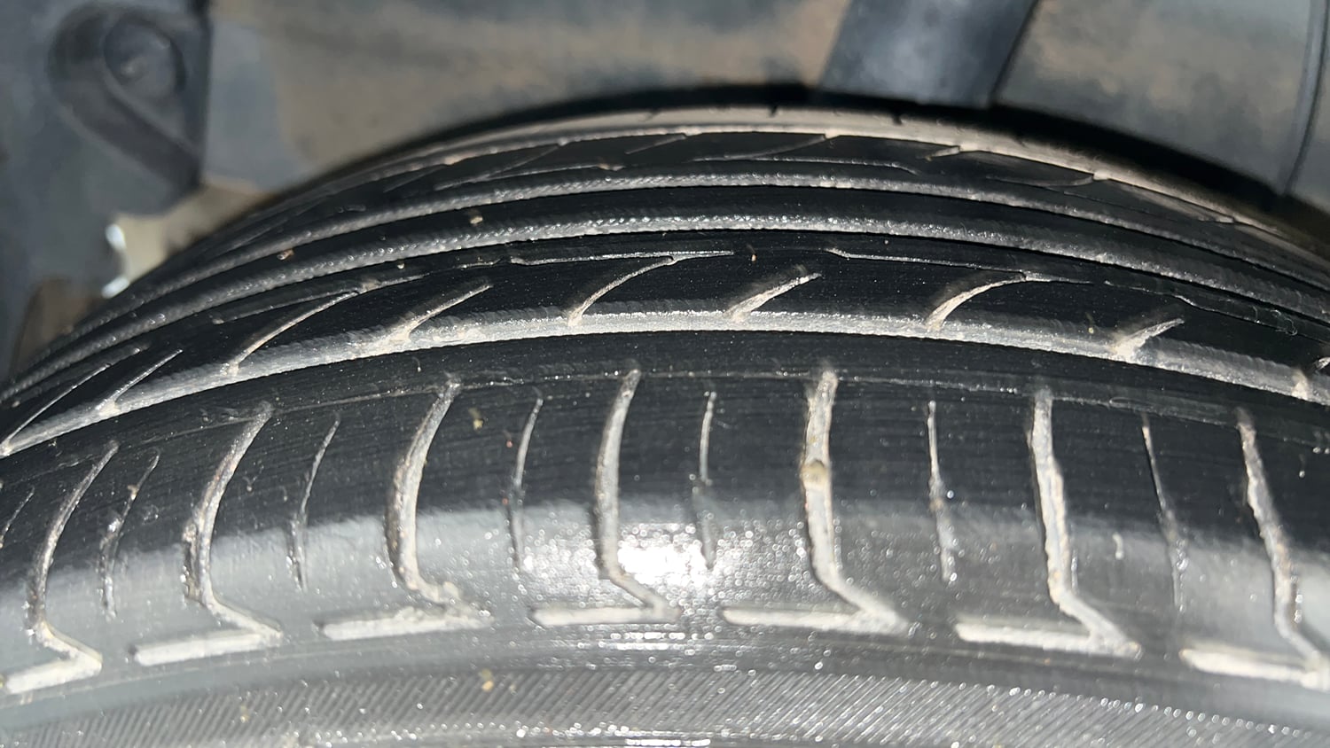 Used 2020 Hyundai Grand i10 Nios Magna 1.2 Kappa VTVT Petrol Manual tyres RIGHT REAR TYRE TREAD VIEW