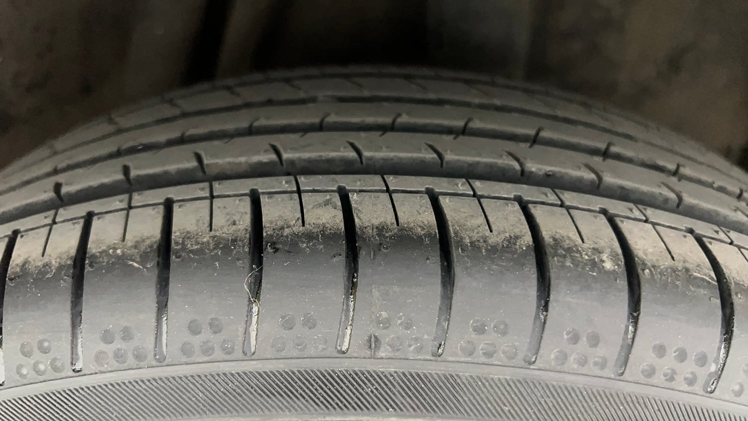 Used 2014 Honda City VX CVT Petrol Automatic tyres LEFT REAR TYRE TREAD VIEW