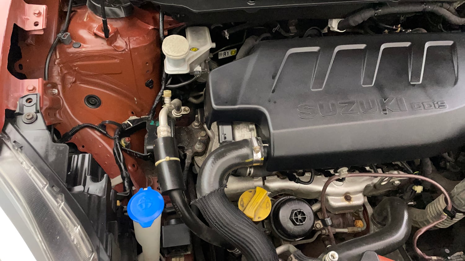 Used 2019 Maruti Suzuki Dzire ZDi Plus AMT Diesel Automatic engine ENGINE RIGHT SIDE VIEW