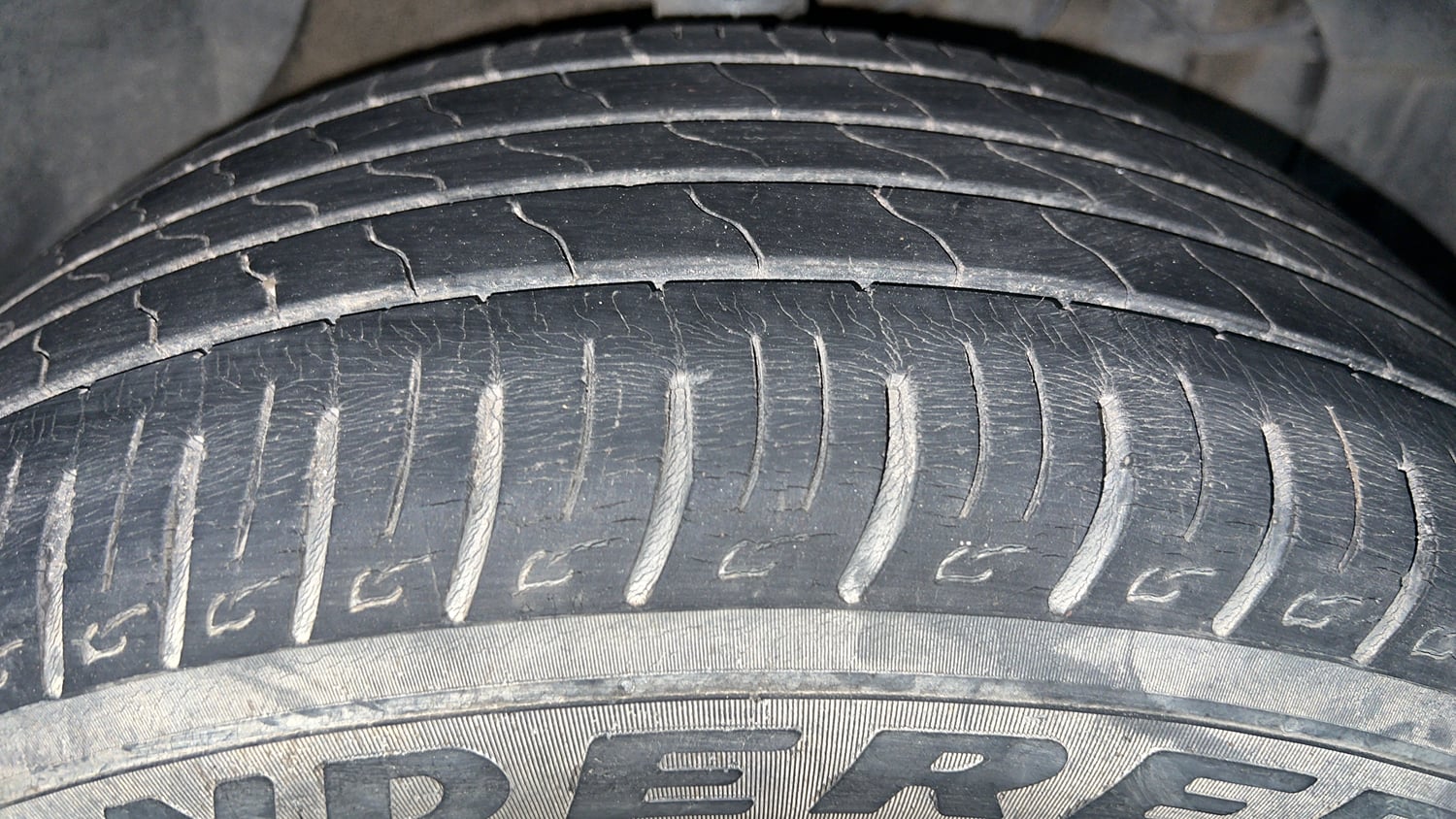 Used 2022 Toyota Urban Cruiser Premium Grade MT Petrol Manual tyres RIGHT FRONT TYRE TREAD VIEW