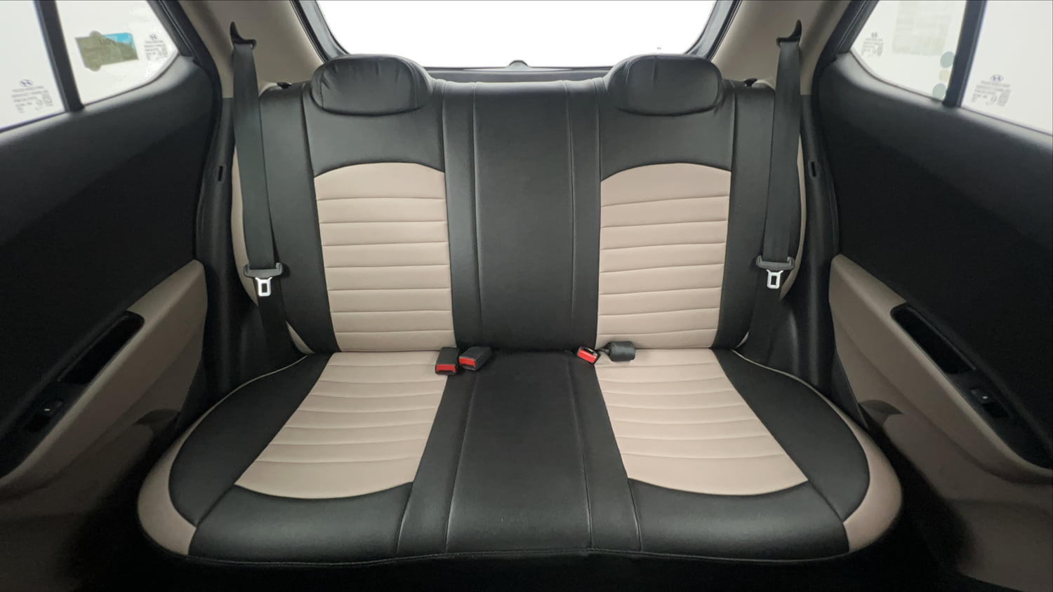 Used 2018 Hyundai Grand i10 Sportz 1.2 Kappa VTVT Petrol Manual interior REAR SEAT CONDITION VIEW