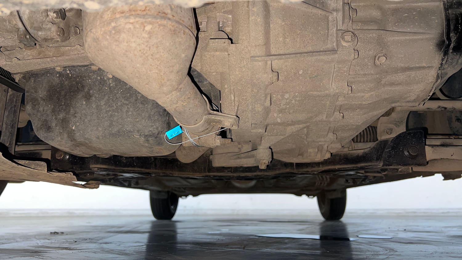 Used 2018 Maruti Suzuki Dzire VDi Diesel Manual extra FRONT LEFT UNDERBODY VIEW