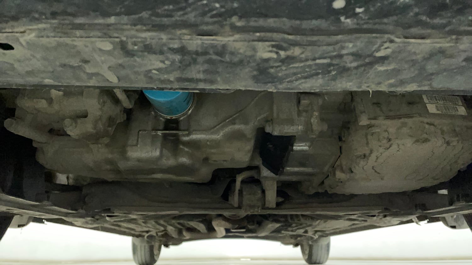 Used 2019 Honda Amaze 1.2 V CVT Petrol Petrol Automatic extra FRONT LEFT UNDERBODY VIEW