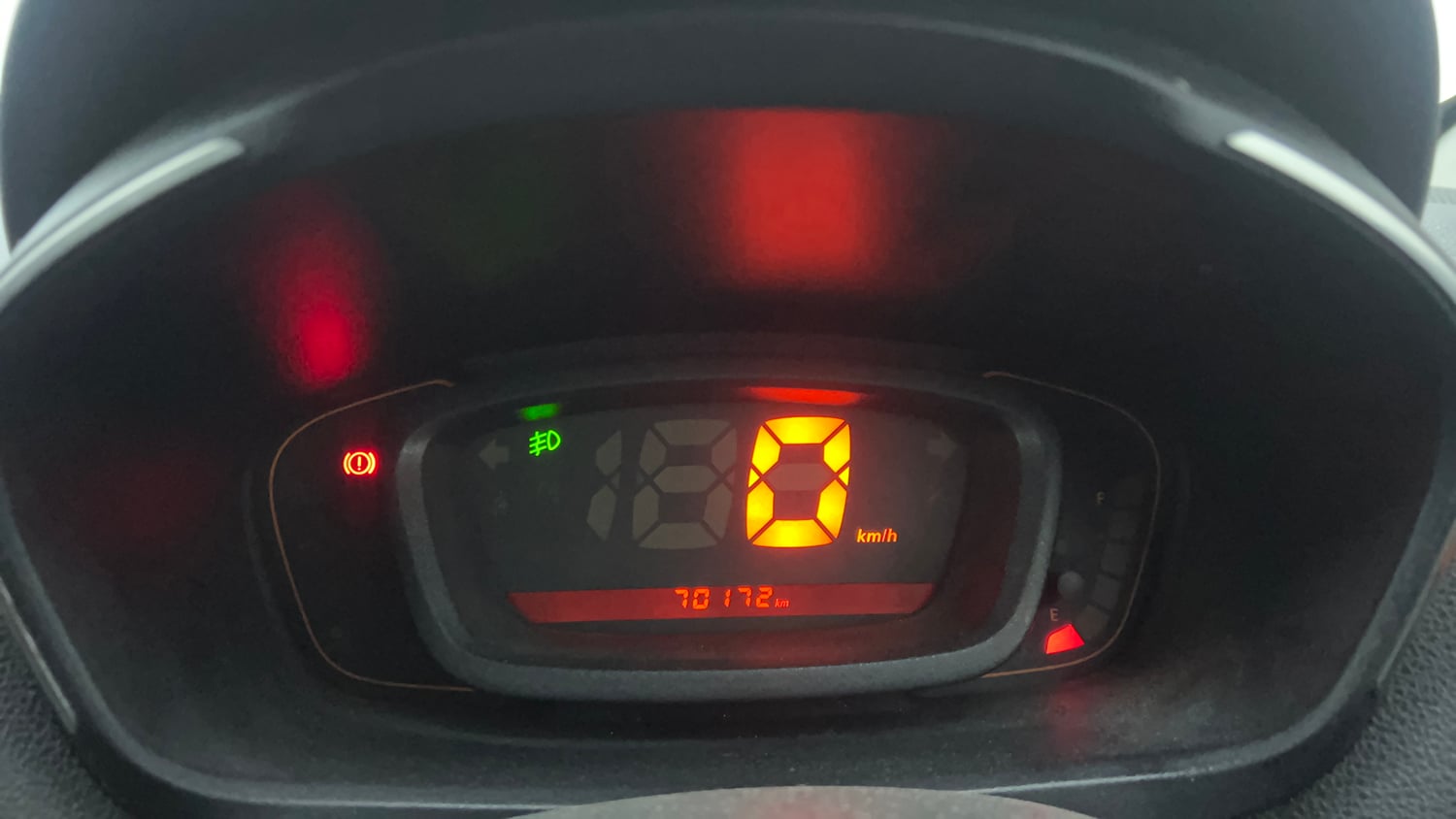 Used 2018 Renault Kwid CLIMBER 1.0 Petrol Manual interior CLUSTERMETER VIEW