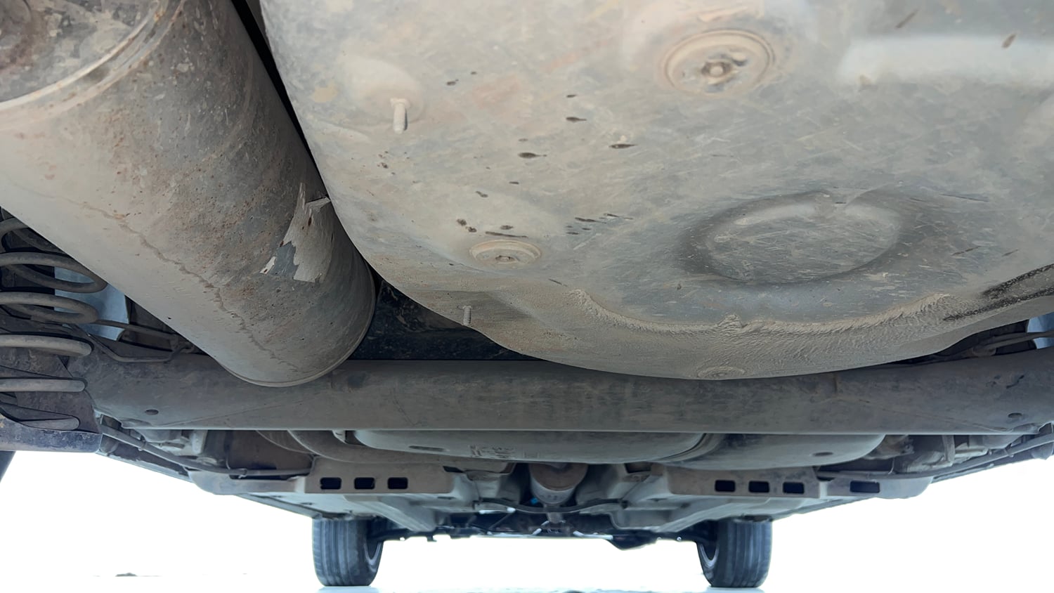 Used 2019 Volkswagen Polo CUP Edition Petrol Petrol Manual extra REAR UNDERBODY VIEW (TAKEN FROM REAR)