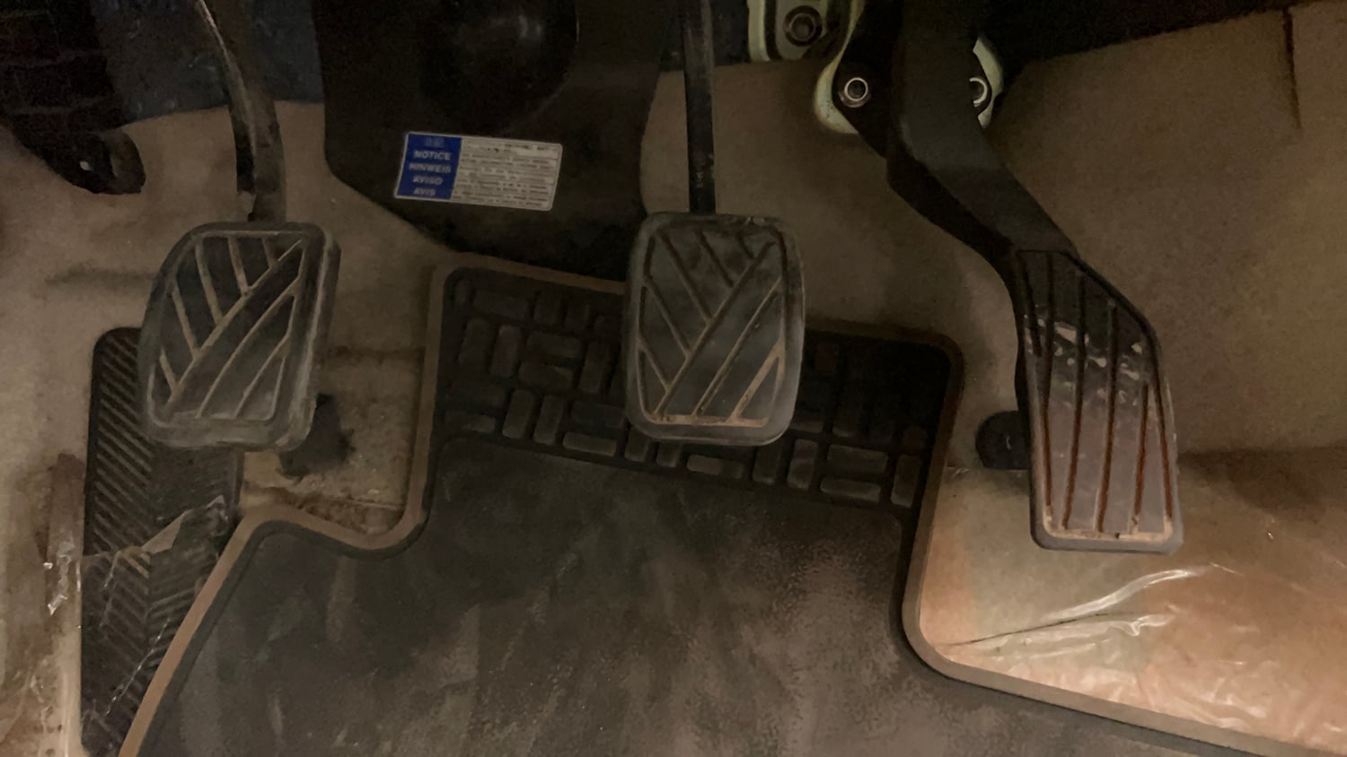 Used 2023 Maruti Suzuki Ciaz Zeta 1.5 Petrol Manual interior PEDALS VIEW