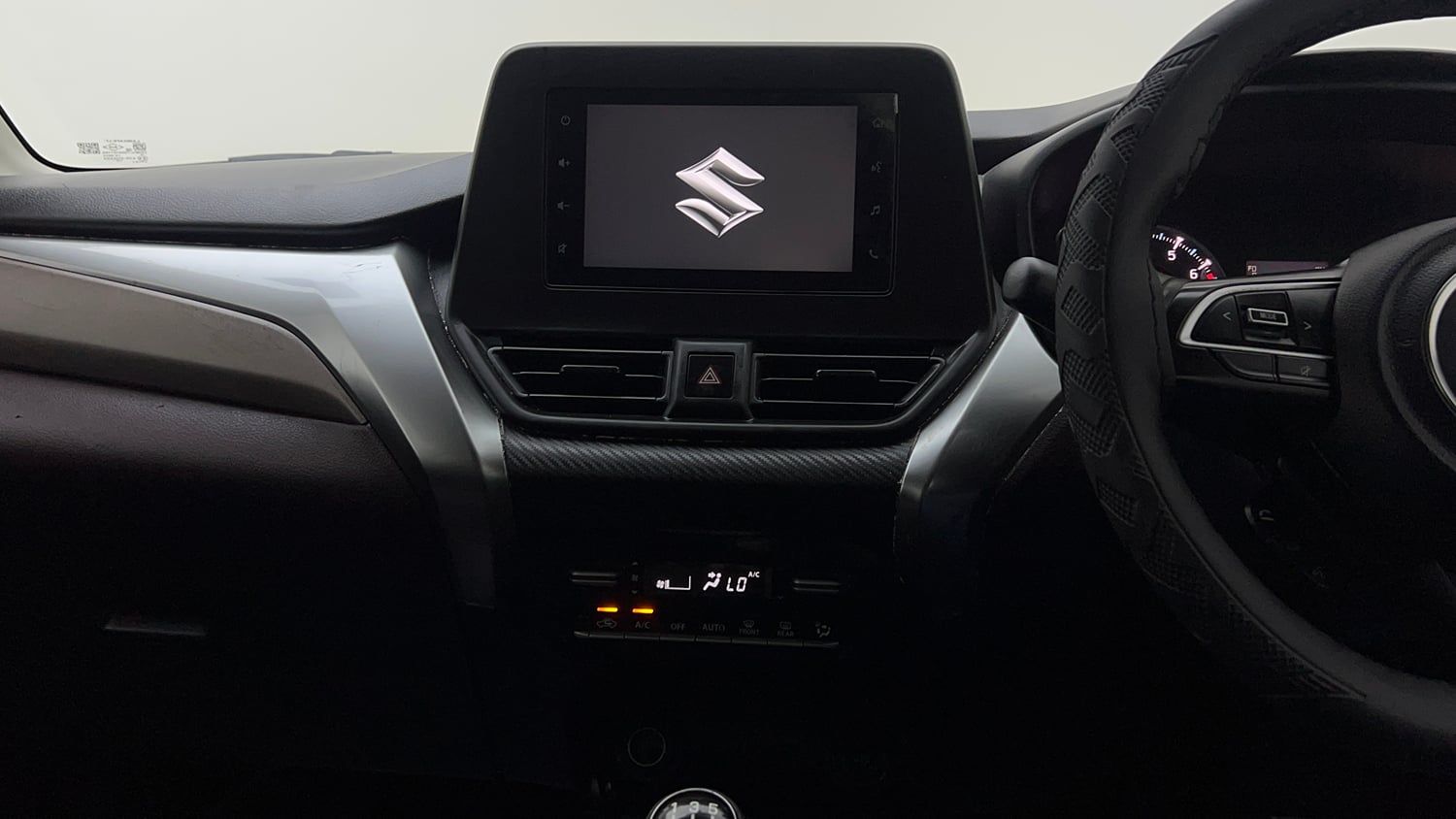 Used 2023 Maruti Suzuki Fronx Delta Plus 1.2L MT Petrol Manual interior MUSIC SYSTEM & AC CONTROL VIEW