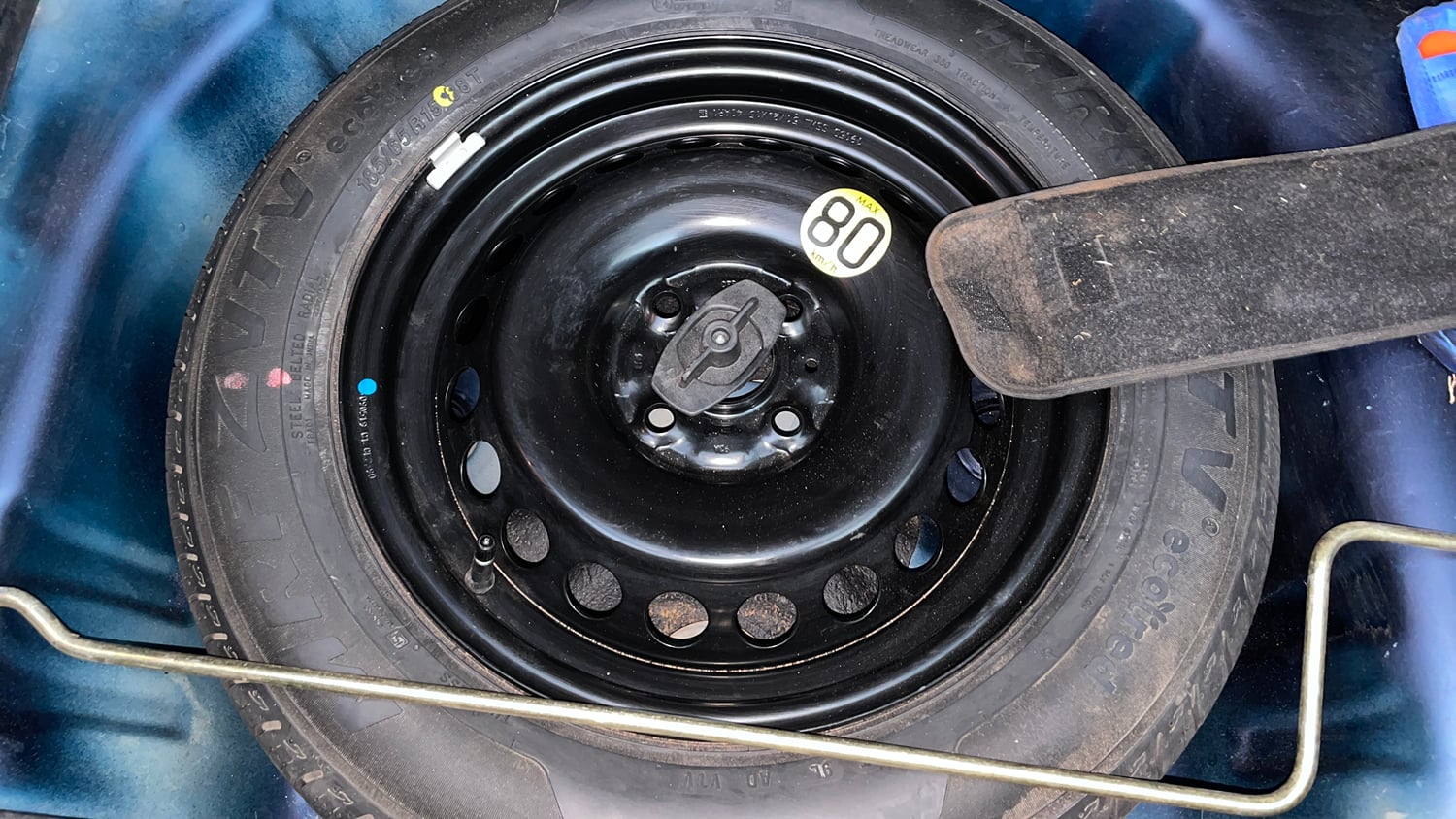 Used 2019 Maruti Suzuki Baleno Alpha Automatic Petrol Automatic tyres SPARE TYRE VIEW