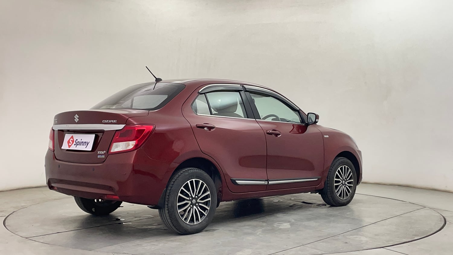 Used 2019 Maruti Suzuki Dzire ZDi Plus AMT Diesel Automatic exterior RIGHT REAR CORNER VIEW