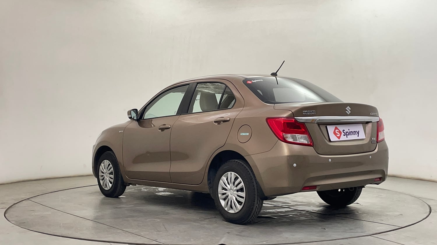 Used 2018 Maruti Suzuki Dzire VXi AMT Petrol Automatic exterior LEFT REAR CORNER VIEW