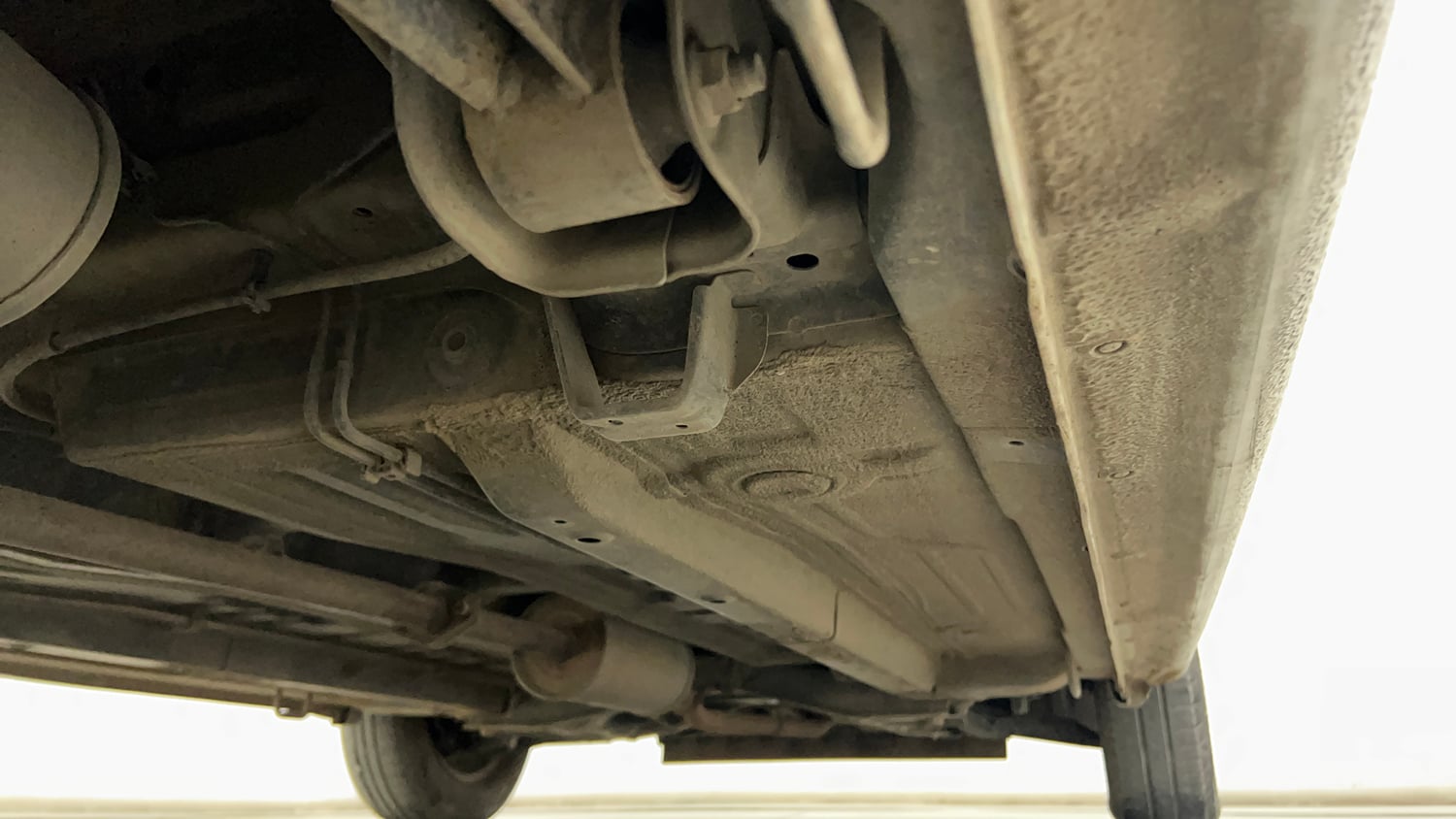 Used 2012 Maruti Suzuki A-Star Vxi Petrol Manual extra REAR RIGHT UNDERBODY VIEW