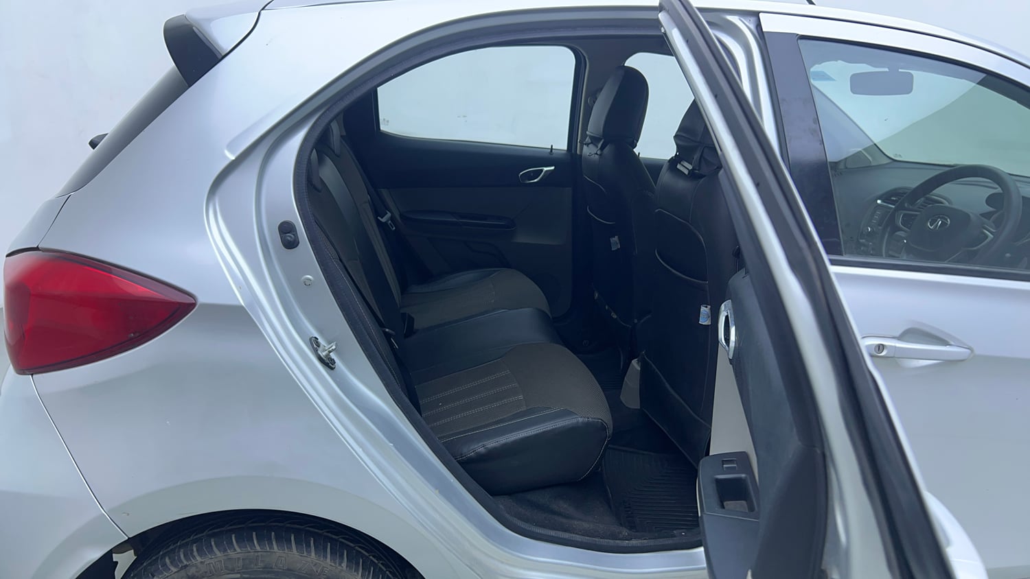 Used 2018 Tata Tiago Revotron XZA Petrol Automatic interior RIGHT SIDE REAR DOOR CABIN VIEW