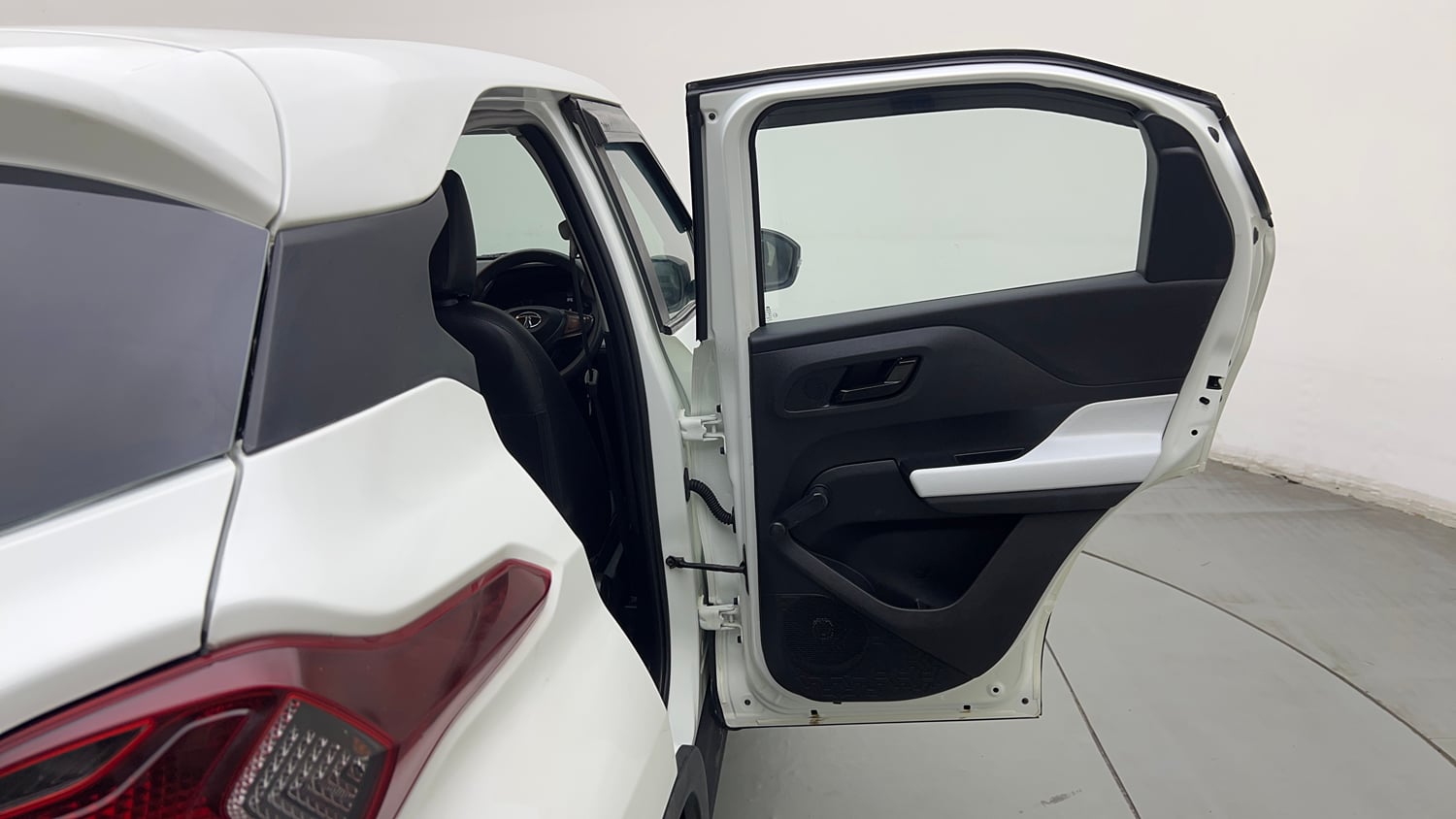 Used 2023 Tata Punch Pure MT Petrol Manual interior RIGHT REAR DOOR OPEN VIEW