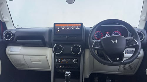 Used 2024 Mahindra Thar Roxx MX5 Diesel MT 2WD Diesel Manual interior DASHBOARD VIEW