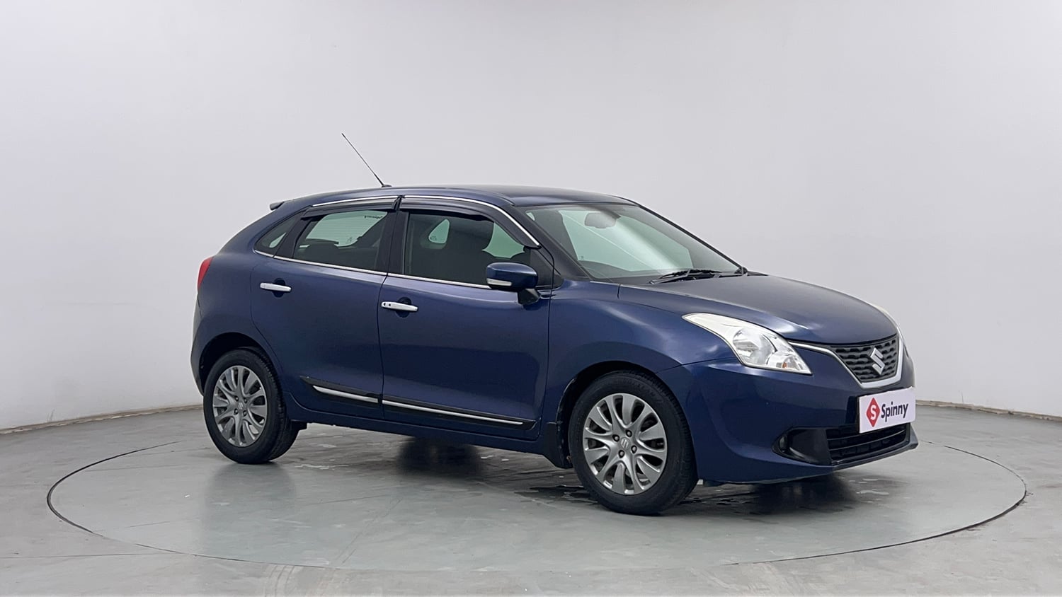 Used 2018 Maruti Suzuki Baleno Zeta 1.2 Petrol Manual exterior RIGHT FRONT CORNER VIEW