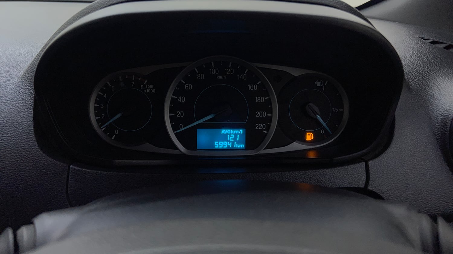 Used 2019 Ford Freestyle Trend Plus 1.2 Ti-VCT Petrol Manual interior CLUSTERMETER VIEW