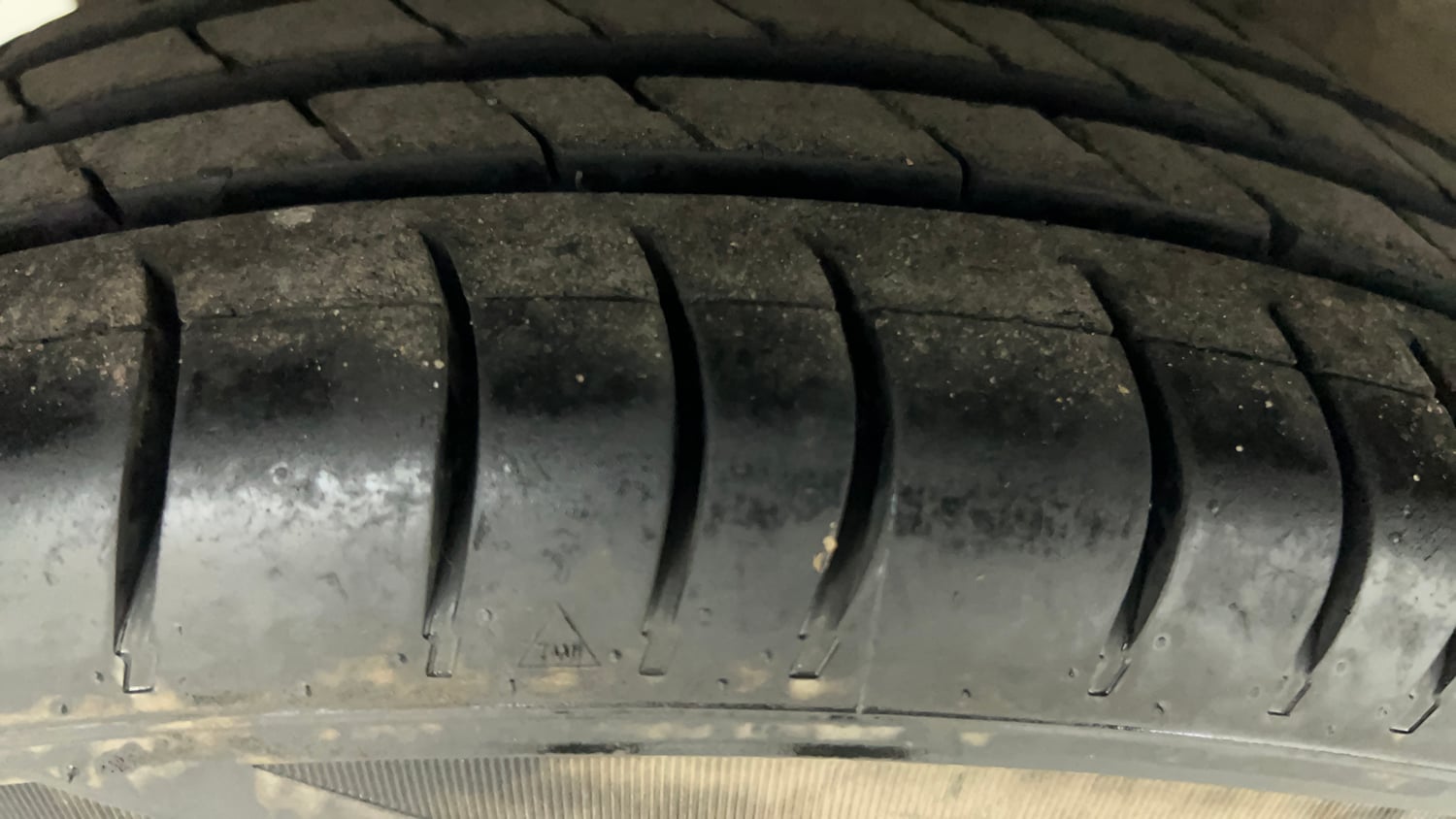 Used 2012 Maruti Suzuki A-Star Vxi Petrol Manual tyres RIGHT REAR TYRE TREAD VIEW