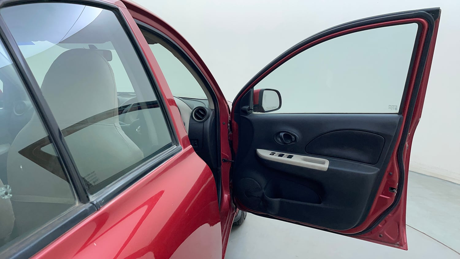 Used 2016 Nissan Micra Active XV Petrol Manual interior RIGHT FRONT DOOR OPEN VIEW