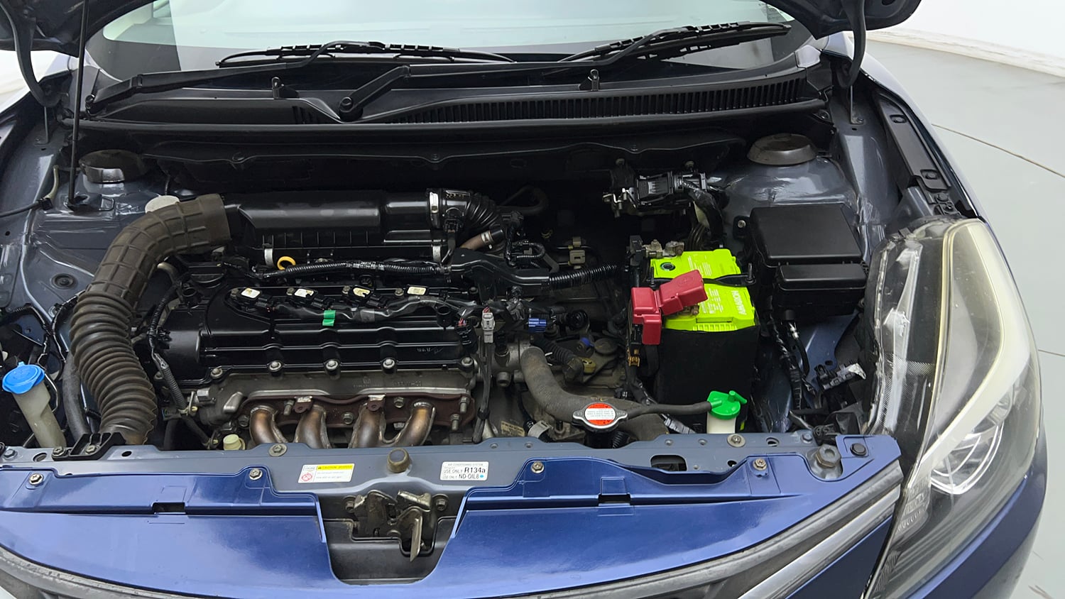 Used 2017 Maruti Suzuki Baleno Alpha 1.2 Petrol Manual engine ENGINE LEFT SIDE VIEW