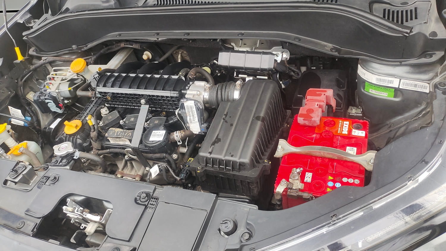 Used 2023 Tata Punch Pure MT Petrol Manual engine ENGINE LEFT SIDE VIEW