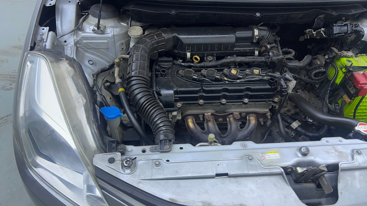 Used 2018 Maruti Suzuki Baleno Delta 1.2 AT Petrol Automatic engine ENGINE RIGHT SIDE VIEW