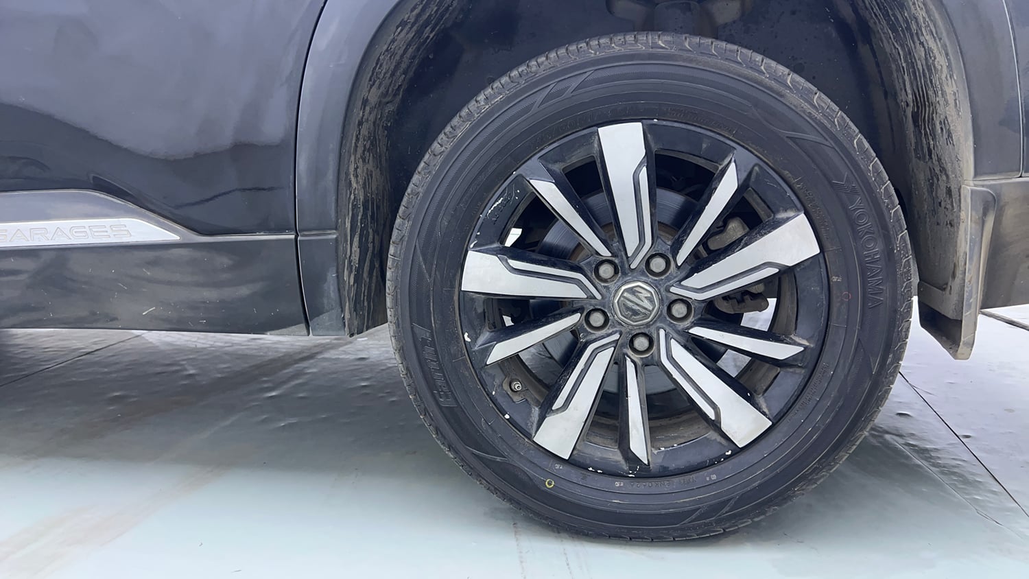 Used 2021 MG Motors Hector Sharp 1.5 DCT Petrol Petrol Automatic tyres LEFT REAR TYRE RIM VIEW
