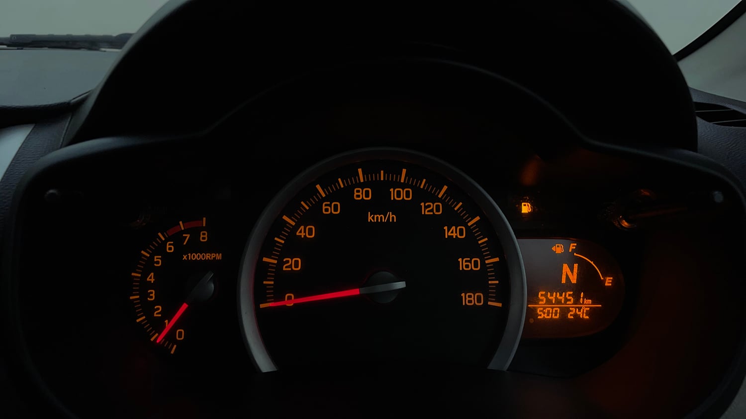 Used 2015 Maruti Suzuki Celerio VXi AMT Petrol Automatic interior CLUSTERMETER VIEW