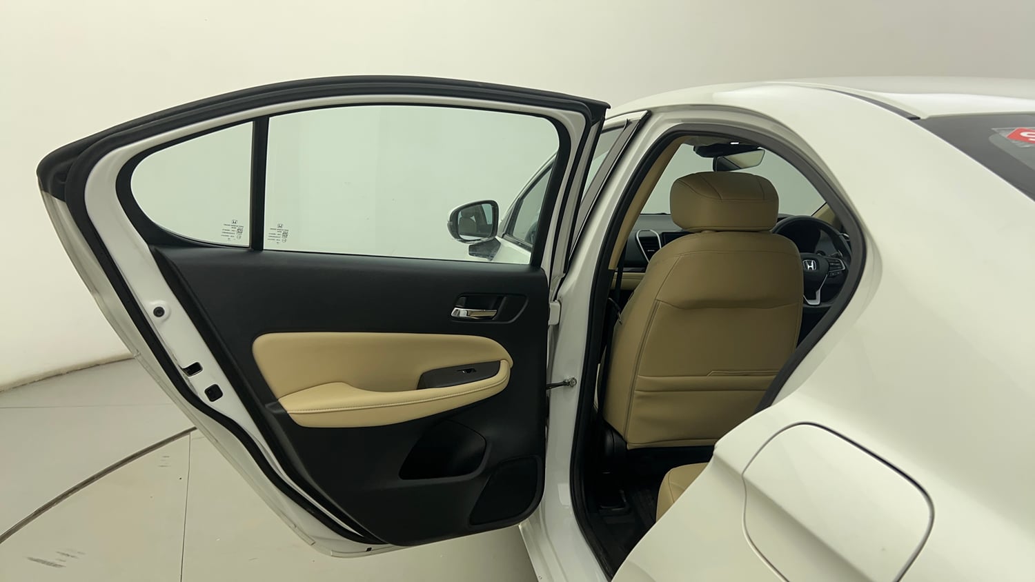 Used 2025 Honda City ZX Petrol CVT Petrol Automatic interior LEFT REAR DOOR OPEN VIEW