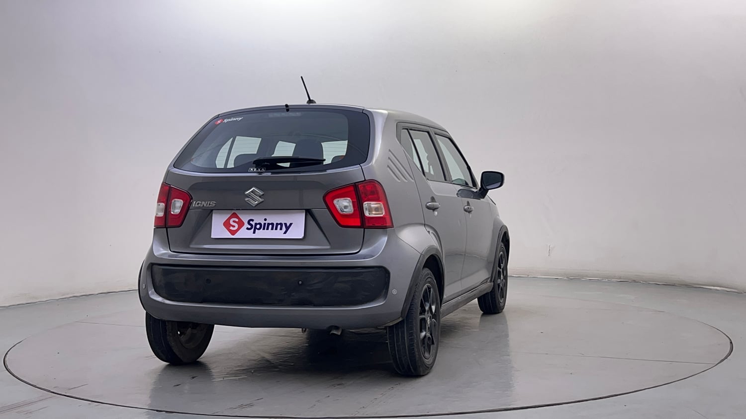 Used 2017 Maruti Suzuki Ignis Zeta 1.2 AMT Petrol Automatic exterior RIGHT REAR CORNER VIEW