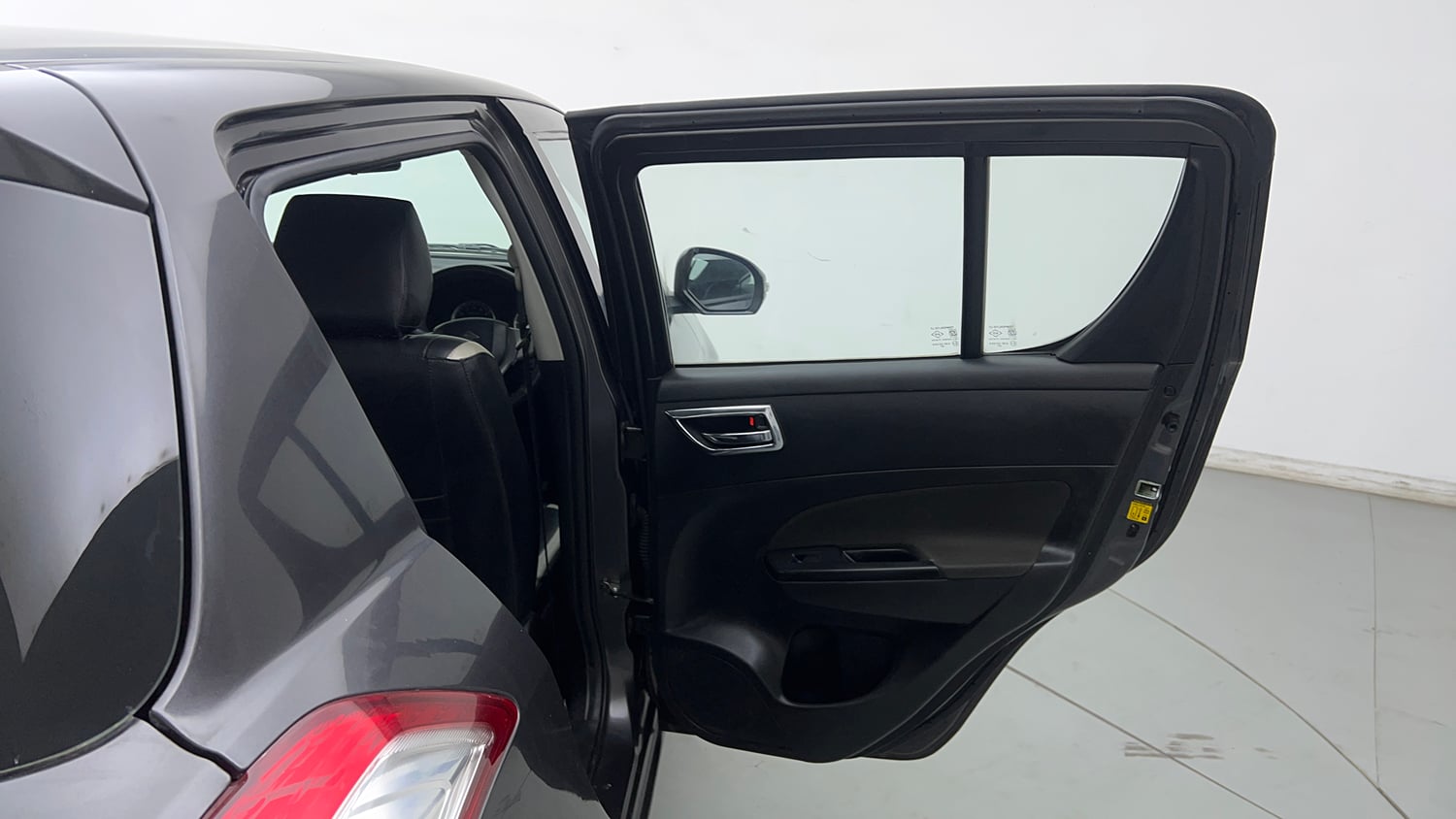 Used 2015 Maruti Suzuki Swift VXi Petrol Manual interior RIGHT REAR DOOR OPEN VIEW