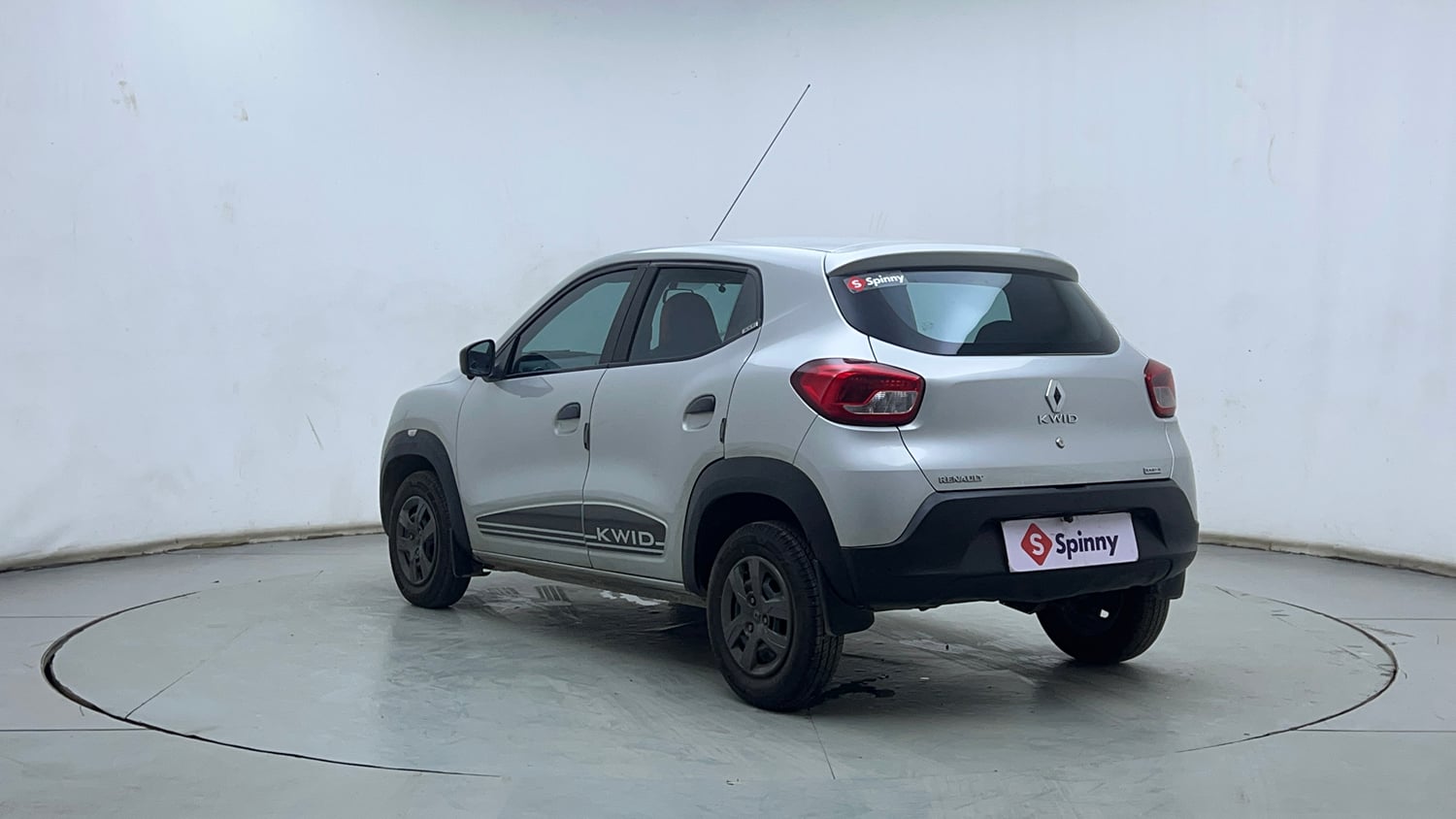 Used 2019 Renault Kwid 1.0 RXT AMT Opt Petrol Automatic exterior LEFT REAR CORNER VIEW