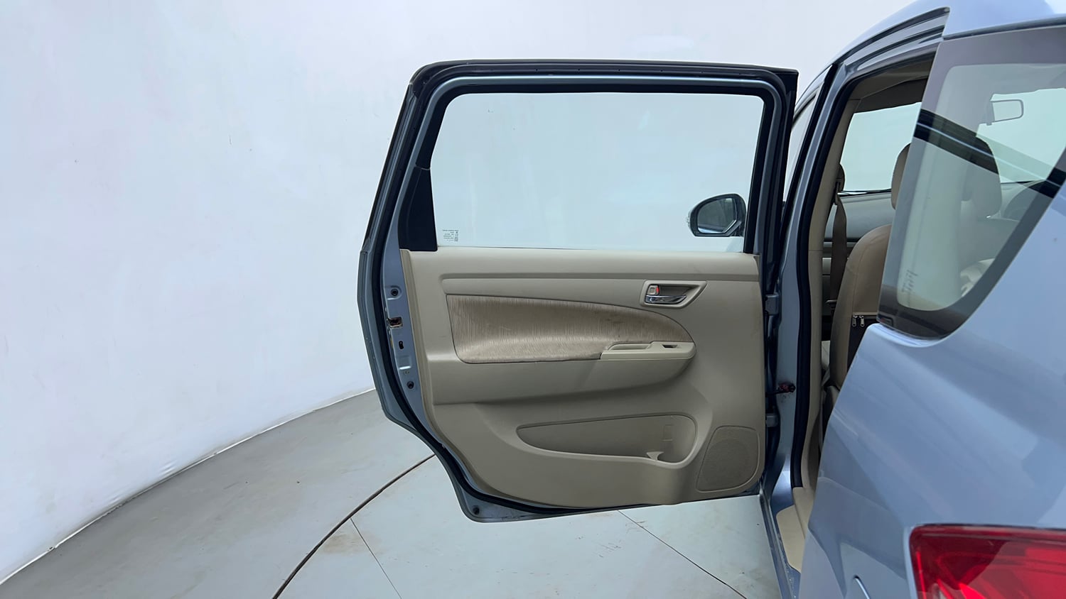 Used 2013 Maruti Suzuki Ertiga Vxi Petrol Manual interior LEFT REAR DOOR OPEN VIEW