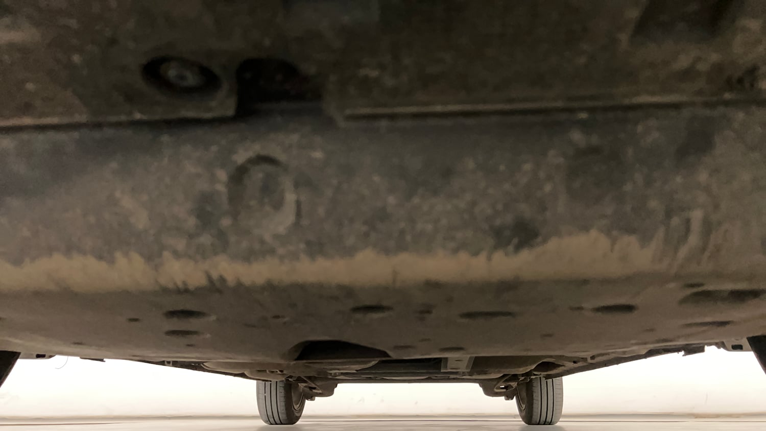 Used 2024 Honda City V Petrol CVT Petrol Automatic extra FRONT LEFT UNDERBODY VIEW