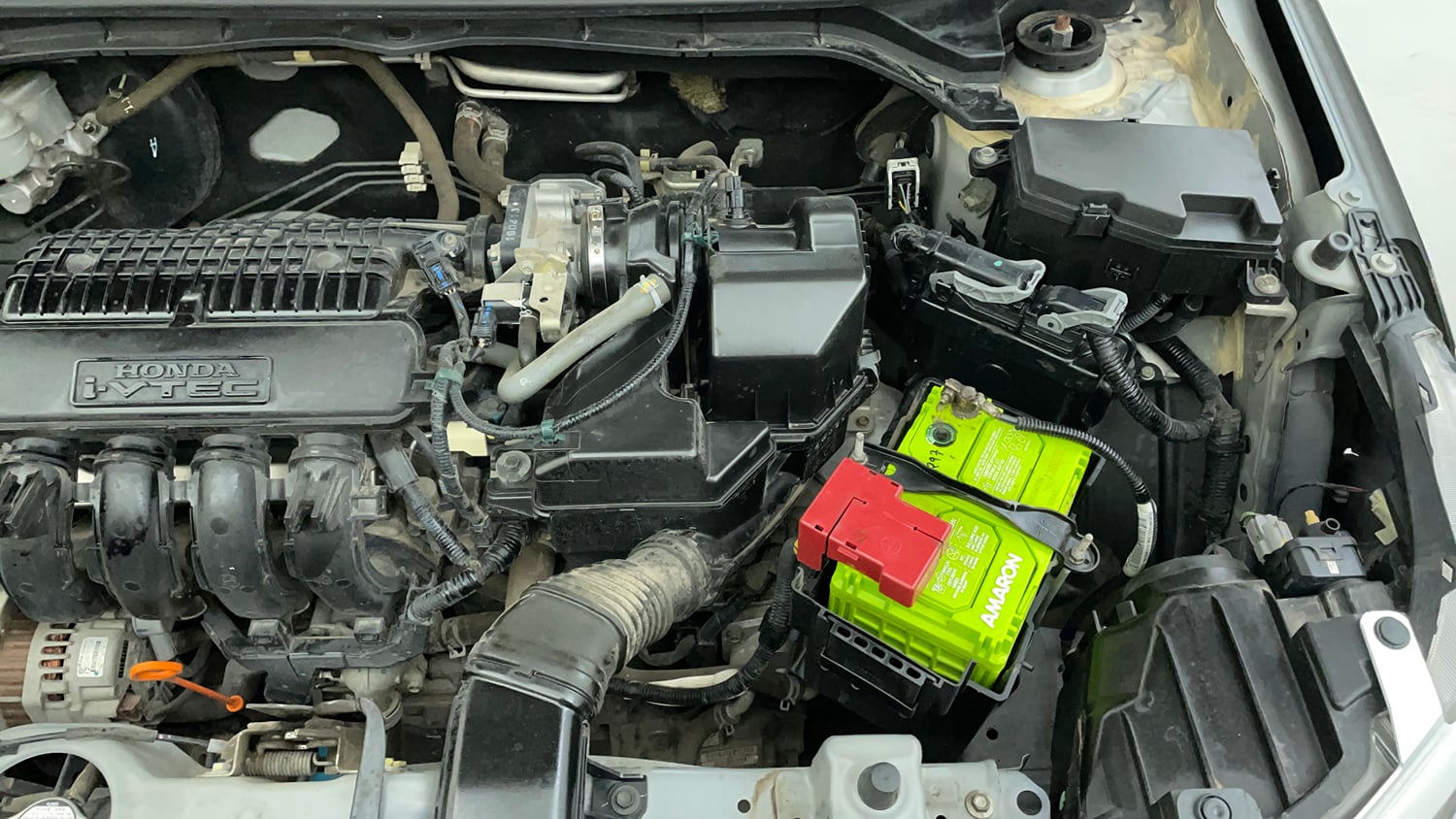 Used 2019 Honda Amaze 1.2 V CVT Petrol Petrol Automatic engine ENGINE LEFT SIDE VIEW