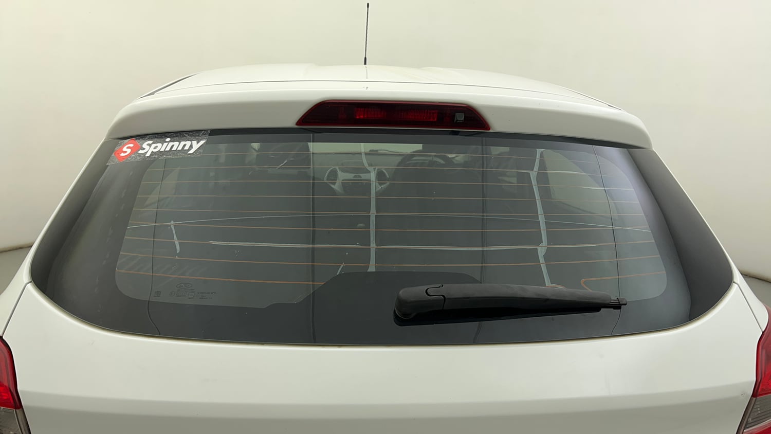 Used 2018 Ford Figo Titanium 1.2 Ti-VCT Petrol Manual exterior BACK WINDSHIELD VIEW