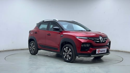 Used 2023 Renault Kiger RXZ Turbo MT Dual Tone Petrol Manual exterior RIGHT FRONT CORNER VIEW