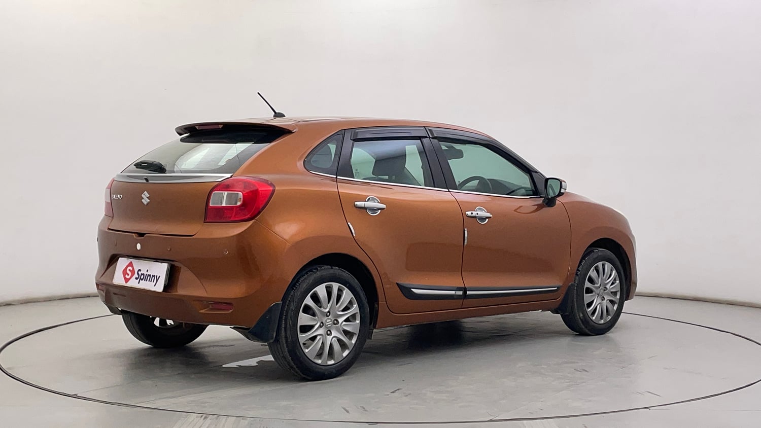 Used 2016 Maruti Suzuki Baleno Zeta 1.2 Petrol Manual exterior RIGHT REAR CORNER VIEW