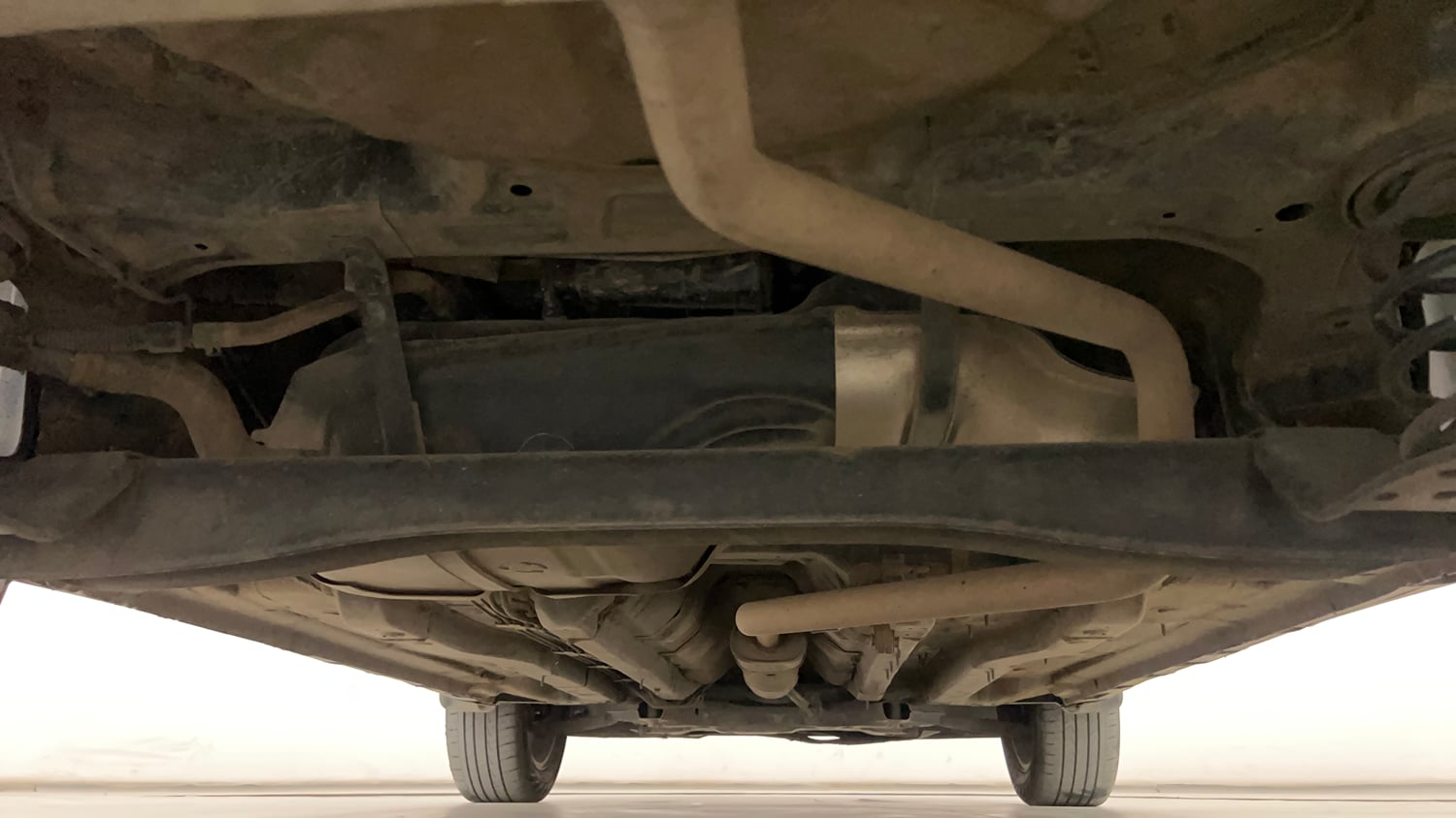 Used 2024 Hyundai Creta 1.5 MPi Petrol IVT SX(O) Petrol Automatic extra REAR UNDERBODY VIEW (TAKEN FROM REAR)