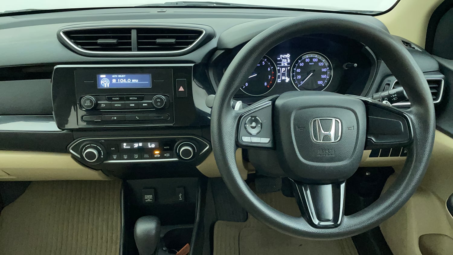 Used 2019 Honda Amaze 1.2 V CVT Petrol Petrol Automatic interior STEERING VIEW