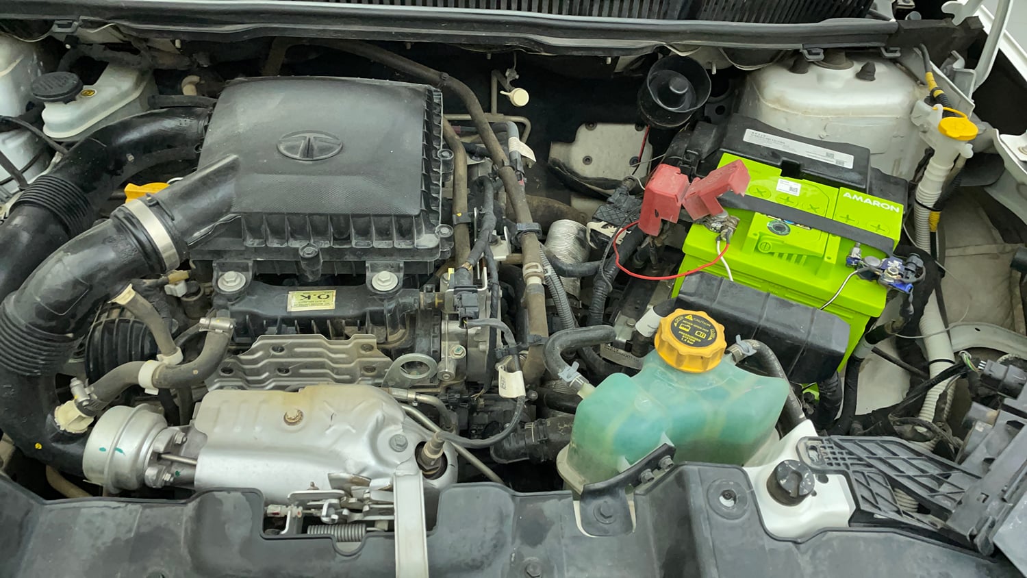 Used 2024 Tata Nexon Smart 1.2 Revotron Petrol 5MT Petrol Manual engine ENGINE LEFT SIDE VIEW