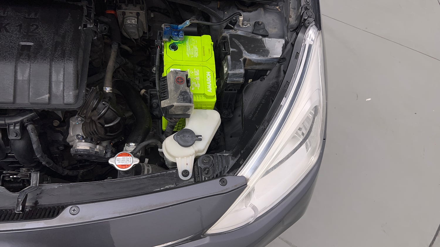 Used 2018 Hyundai Grand i10 Sportz 1.2 Kappa VTVT Petrol Manual engine ENGINE LEFT SIDE VIEW