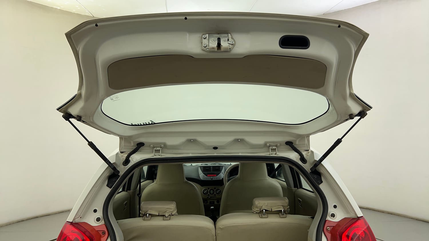 Used 2012 Maruti Suzuki A-Star Vxi Petrol Manual interior DICKY DOOR OPEN VIEW