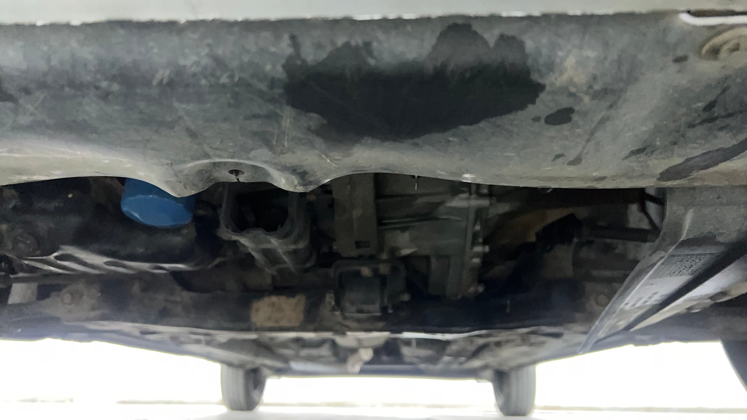 Used 2017 Hyundai Grand i10 Sportz 1.2 Kappa VTVT Petrol Manual extra FRONT LEFT UNDERBODY VIEW