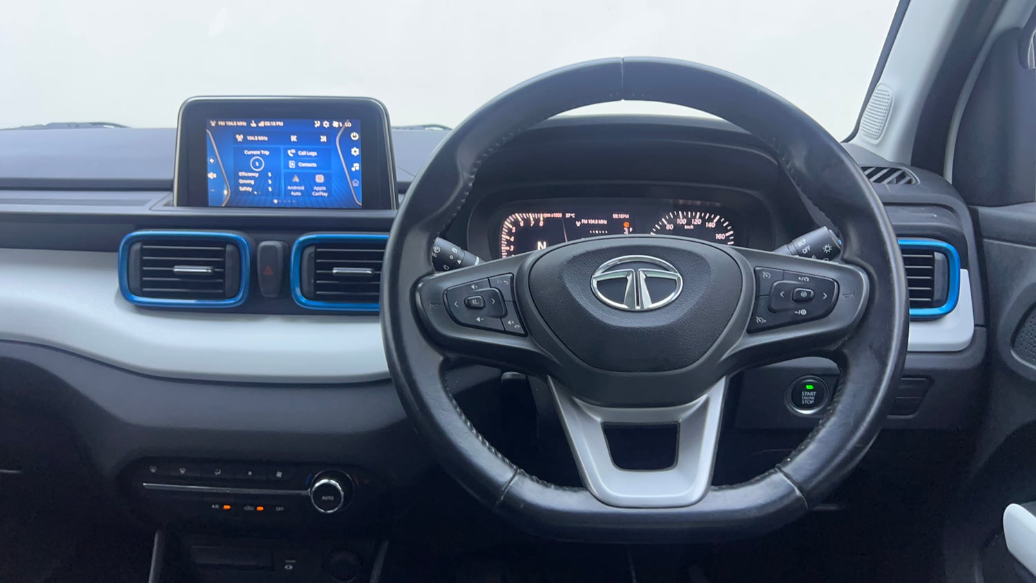 Used 2023 Tata Punch Creative AMT Petrol Automatic interior STEERING VIEW
