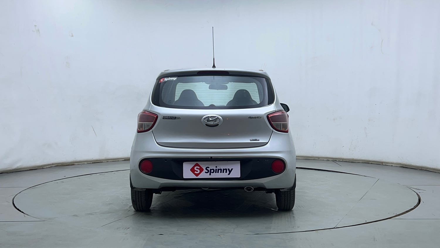 Used 2017 Hyundai Grand i10 Sportz 1.2 Kappa VTVT Petrol Manual exterior BACK VIEW