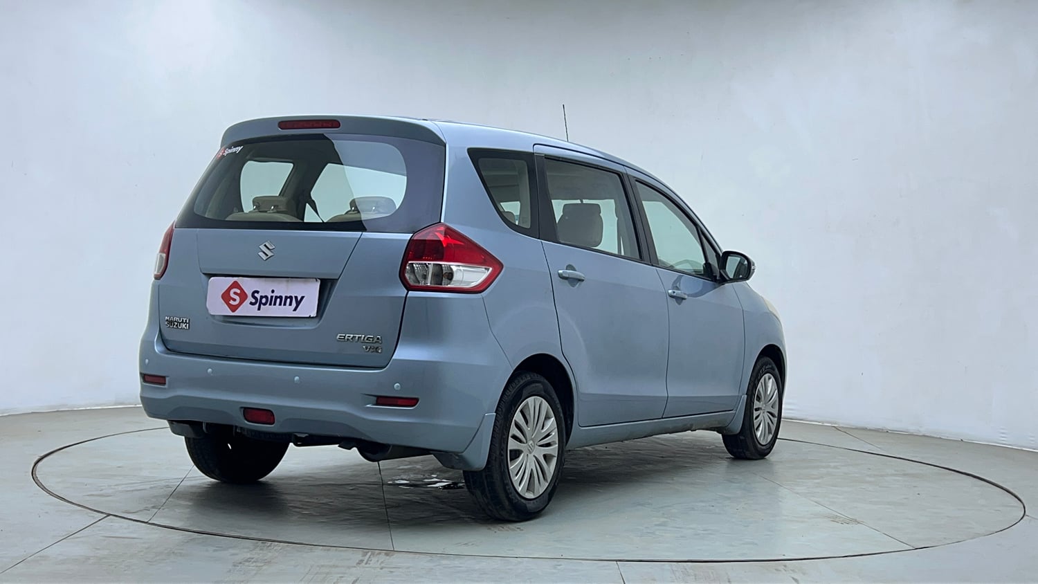 Used 2013 Maruti Suzuki Ertiga Vxi Petrol Manual exterior RIGHT REAR CORNER VIEW